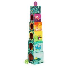 Cubes empilables - Dans La Jungle