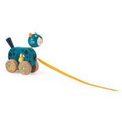 Petit jouet à tirer Zimba - Dans La Jungle