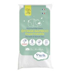 Protège-matelas Éponge viscose de bambou 60 x 120 cm