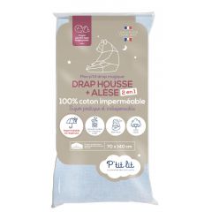 Drap-housse Magique 2-en-1 70 x 140 cm