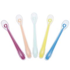 Lot de 5 cuillères bébé 1er âge Baby Spoon 6m+