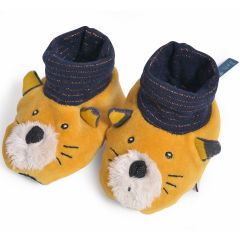 Chaussons bébé Lulu - Les Moustaches