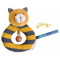 Anneau-hochet chat Lulu - Les Moustaches