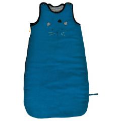 Gigoteuse 70 cm bleue - Les Moustaches