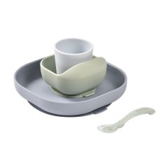 Coffret repas silicone - 4 pcs