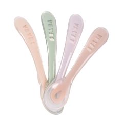 Set de 4 cuillères silicone 2ème âge