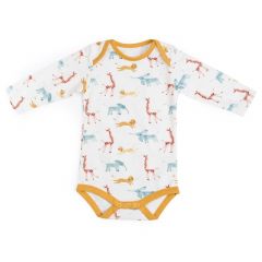 Body jersey crème Bergamote - 12m - Sous mon Baobab