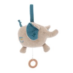 Peluche musicale Eléphant - Sous mon Baobab