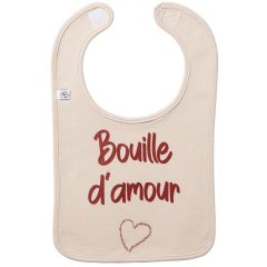 Bavoir à message