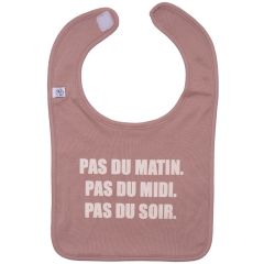 Bavoir à message