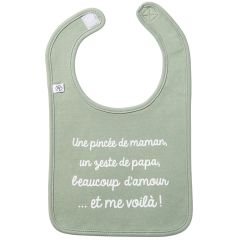 Bavoir à message