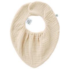 Bavoir-bandana bambou/gaze