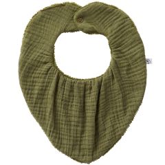 Bavoir-bandana bambou/gaze