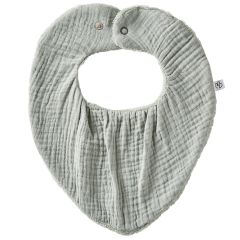 Bavoir-bandana bambou/gaze