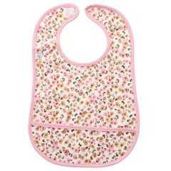 Bavoir en tissu imperméable souple