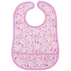 Bavoir en tissu imperméable souple