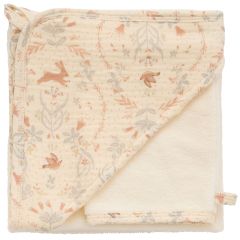 Cape de bain bambou + gant