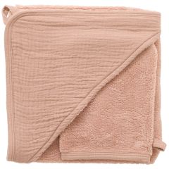 Cape de bain bambou + gant