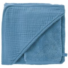 Cape de bain bambou + gant