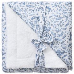 Couverture luxe avec fausse fourrure - 70x100cm