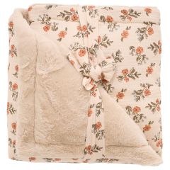 Couverture luxe avec fausse fourrure - 70x100cm