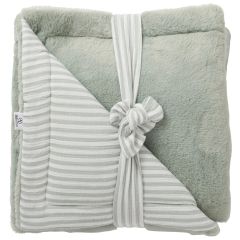 Couverture luxe avec fausse fourrure - 70x100cm