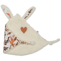 Doudou lapin petit cœur