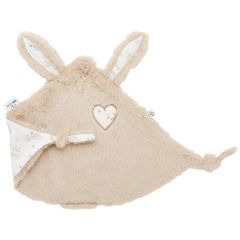 Doudou lapin petit cœur