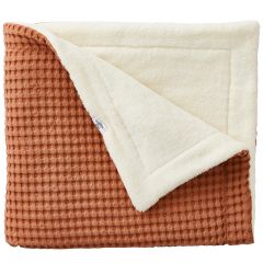 Maxi couverture bébé en coton gaufré - 75x120cm
