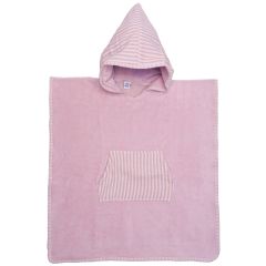 Poncho de bain à capuche en éponge bambou 3-5ans
