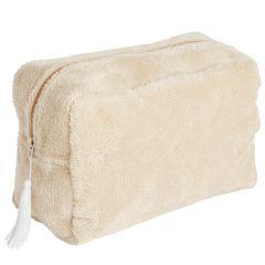 Trousse de toilette en bambou doublure imperméable