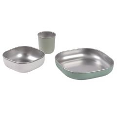 Coffret repas en inox - 3 pcs