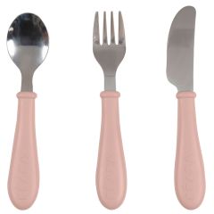 Set de 3 couverts en inox