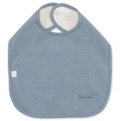 Bavoir waterproof 37 cm - Waffle bio