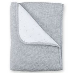 Couverture 75x100cm - Pady waffle + jersey bio