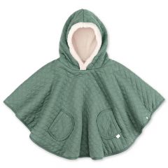 Poncho 9-36m - Pady quilted + teddy