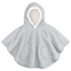 Poncho 9-36m - Pady quilted + teddy