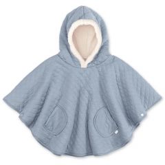Poncho 9-36m - Pady quilted + teddy