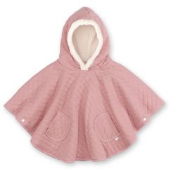 Poncho 9-36m - Pady quilted + teddy