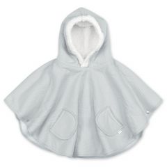 Poncho 9-36m - Tetra jersey + teddy