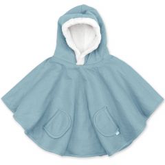 Poncho 9-36m - Tetra jersey + teddy