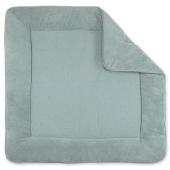 Tapis de parc 100 x 100 cm - Pady jersey + bambou