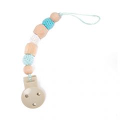 Attache-sucette en bois