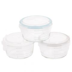 Bols de conservation en verre 3 x 280 ml