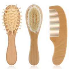 Lot de 3 brosses de soins pour bébés