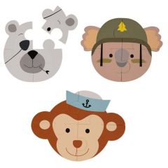Puzzle d'animaux B-Animal