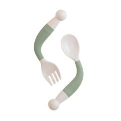 Set de cuillère et fourchette orientables (22 cm)