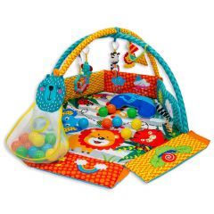 Tapis d’éveil à balles