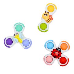 Toupies à ventouse - 3 pcs