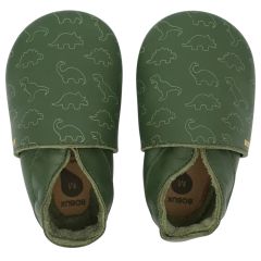Chaussons souples Soft Soles Dino Olive 9-15m